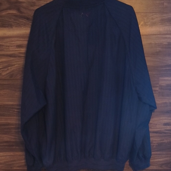 Vintage Greg Norman Collection 
Blue Pullover Windbreaker Golf Jacket Waterproof - Picture 8 of 8